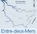 Carte de l'Entre-deux-Mers