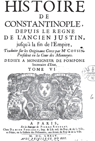 Pachymère traduit par Mr. Cousin