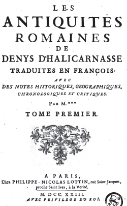 Denys d'Halicarnasse